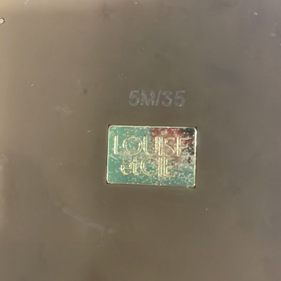 Louise et Cie  Animal Print Calf Hair Upper ‎ Sandal Women’s Sz 5M - Picture 10 of 13